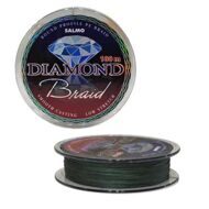 Леска плет. Salmo Diamond BRAID Green 100/017