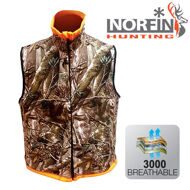 Жилет флис. Norfin Hunting REVERSABLE VEST PASSION/ORANGE 03 р.L